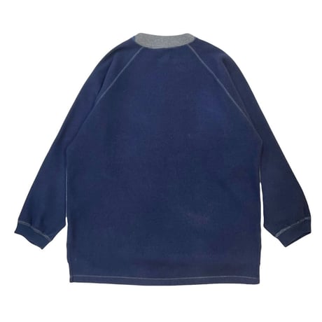 Raglan Sleeve Fleece Sweater size L〜XL程