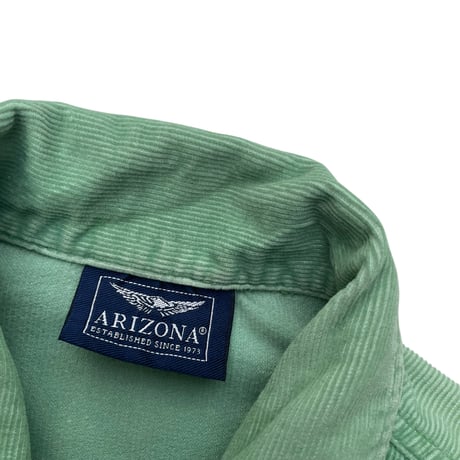 ARIZONA Zip Corduroy Shirt Size-M程