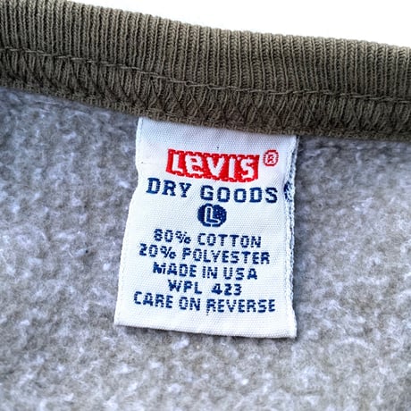 Levi's DRY GOODS SWEATER MADE IN USA size L