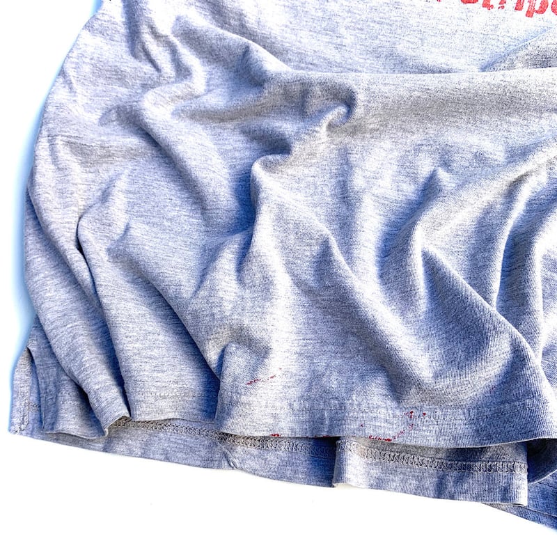 Red Stripe T-shirt size XXXL程 | kiraku Store