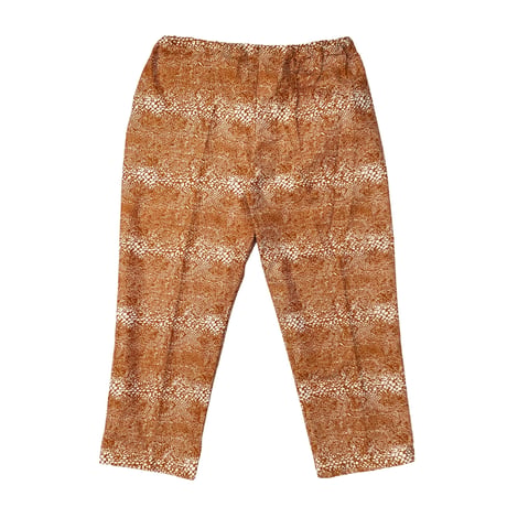 AFRICAN PATTERN EASY PANTS size 〜42inch程