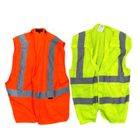 Reflector Vest  Size-Yellow-XL Orange-M