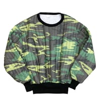 DEAD STOCK THERMAL LINING CAMOFLAUGE SWEAT size 3X-LARGE