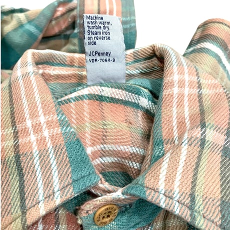 BIGMAC HEAVY FLANNEL SHIRT size S