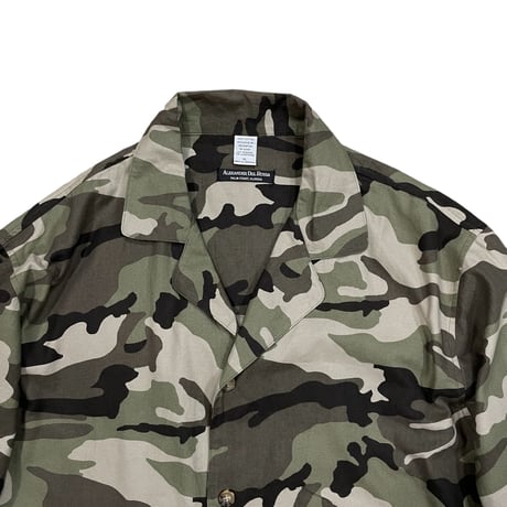 ALEXANDER DEL ROSSA   Camo Pajama Shirt Jkt Size-XL