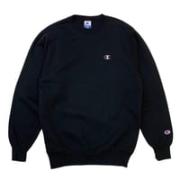 90's CHAMPION BLACK SWEATER size M・MADE IN USA🇺🇸