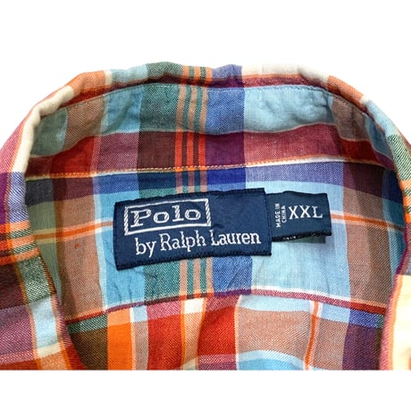 Polo Ralph Lauren L/S Shirt (Linen/Silk) size XXL