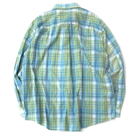 L.L.BEAN CHECK SHIRT size XL