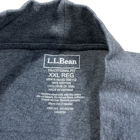 New L.L.Bean Hi-neck L/s Tee Size-XXL