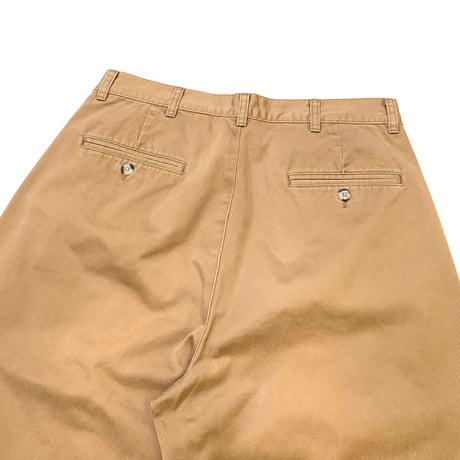 90's L.L.Bean 2Tuck Chino Pants size 32inch程