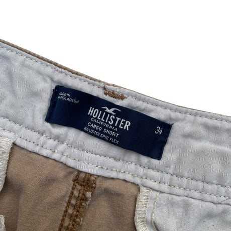 HOLLISTER Cotton Cargo Shorts Size-w34