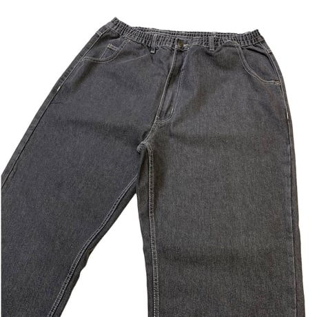 HABAND EASY BLACK DENIM PANTS size 40inch