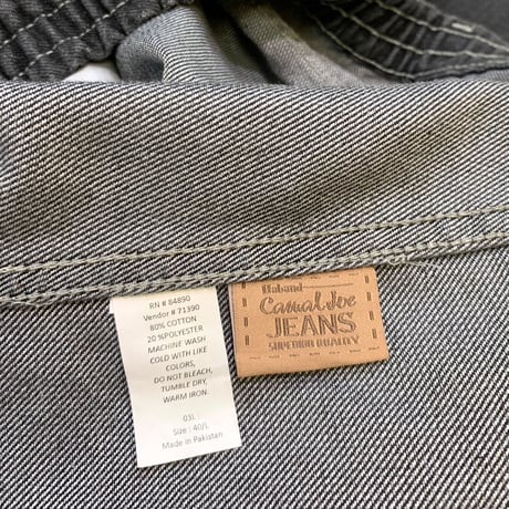 HABAND EASY BLACK DENIM PANTS size 40inch
