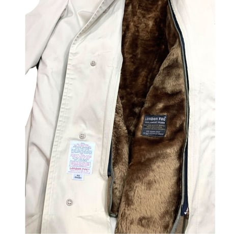 70-80's LONDON FOG BOA LINER COAT size 40(SHORT)