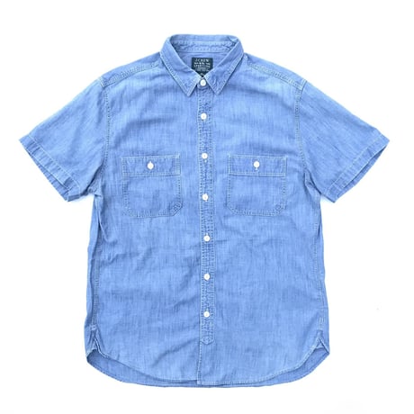 J.CREW S/s Chambray shirt Size-M