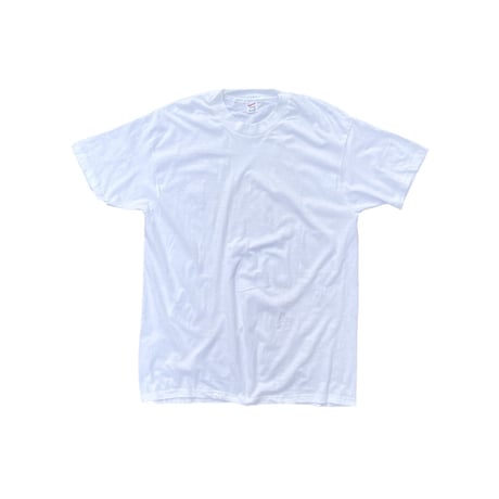 Hanes Classics White Tee Dead stock Size-XL MADE IN USA 90s~
