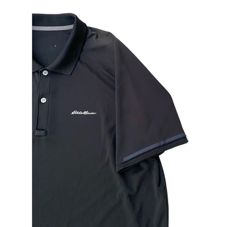 Eddie Bauer Raglan Sleeve Polo Shirt (Polyester) size M