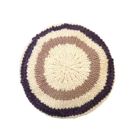 Handmade  Knit Tam Beret・Made In Ecuador