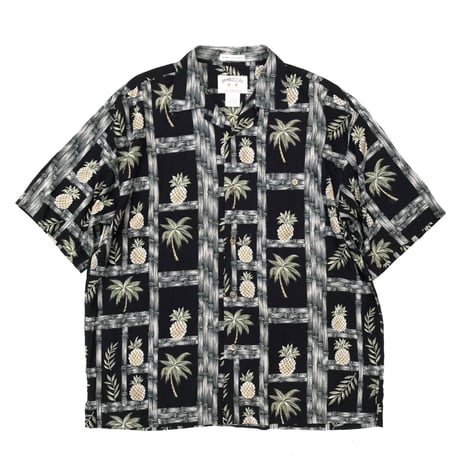 BAMBOO CAY🌿  RAYON Aloha Shirt  Size-L