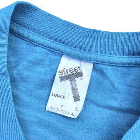 Levi’s “ SATISFACTION GUARANTEED “ Tee Size-L MADE IN USA 90s~