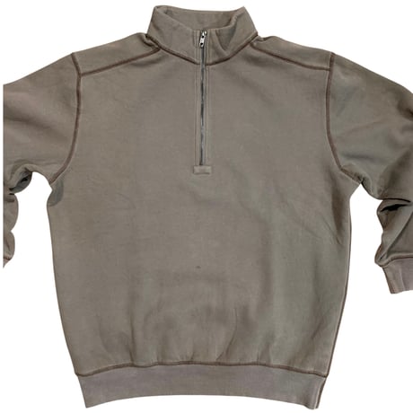 HALF ZIP SWEAT PULLOVER size L