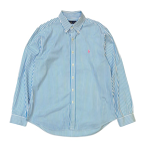 Ralph Lauren L/S Striped Shirt size L程