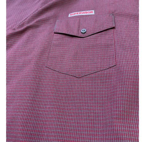 BIG SIZE DELTA PINCHECK WORK SHIRT size XXXL