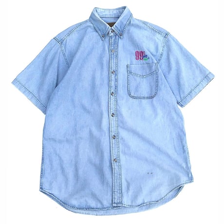 99¢only STORES DENIM S/S SHIRT size M