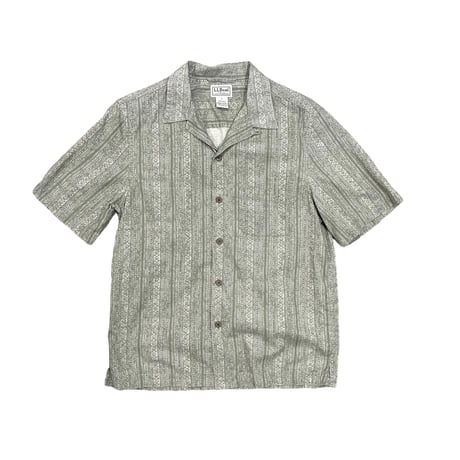 L.L.Bean Open Collar Shirt Size-S