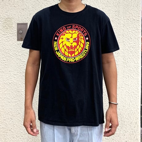 OFFICIALL・NEW JAPAN PRO-WRESTLING(新日本プロレス)T-SHIRT size M From USA