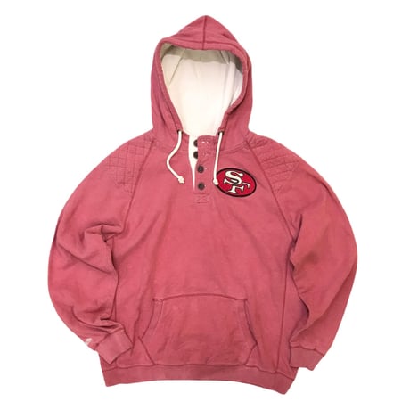 San Francisco 49ers🏈 Mitchell & ness Hoodie Size-XXXXL  実寸XXL程
