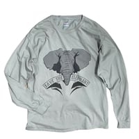 SAVE THE ELEPHANT L/s Tee Size-XL