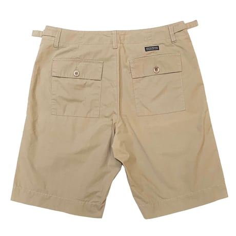00's BANANA REPUBLIC STRIPE COTTON POPLIN SHORTS size 31inch