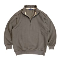 HALF ZIP SWEAT PULLOVER size L