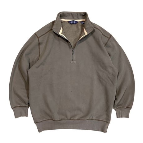 HALF ZIP SWEAT PULLOVER size L