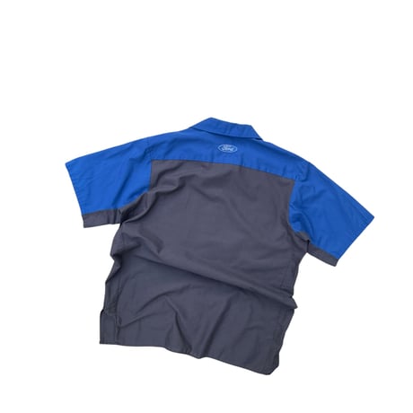 FORD Mechanic S/s Work Shirts Size-L Official No1 No2
