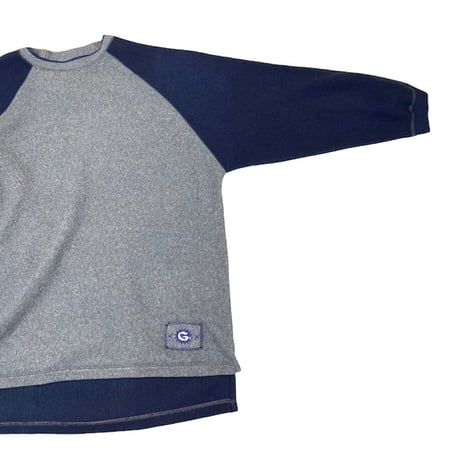 Raglan Sleeve Fleece Sweater size L〜XL程
