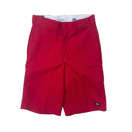 New Dickes Red Shorts Size-w30