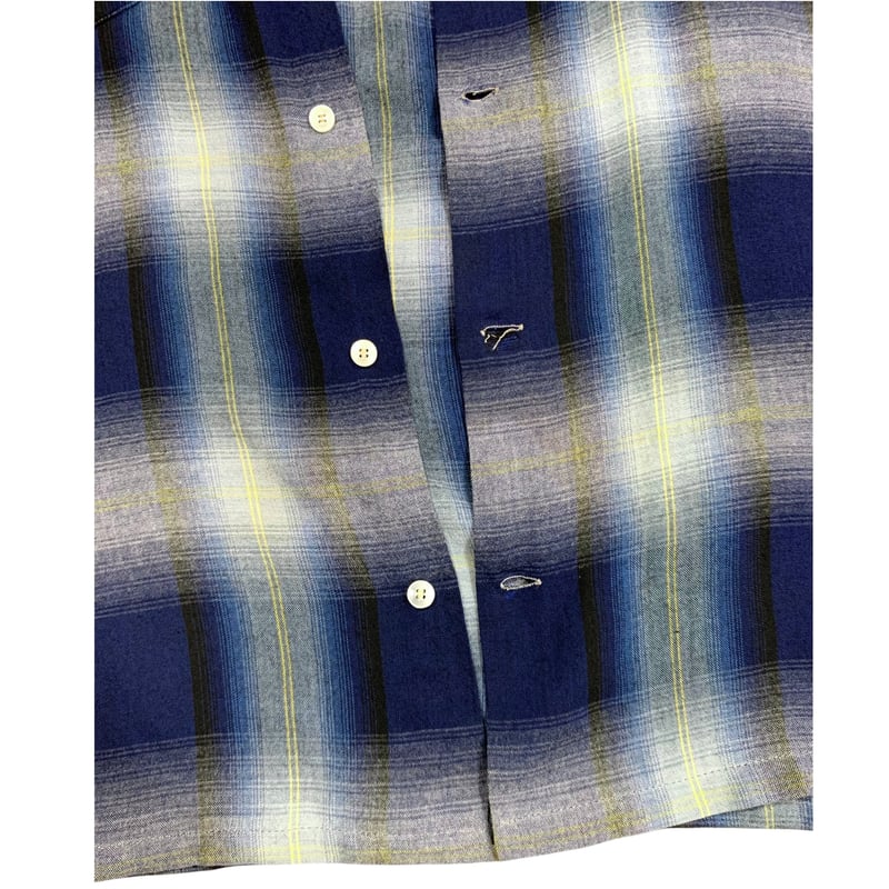 Vintage 60's Towncraft Ombre Check Rayon Shirt