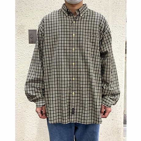 ABERCROMBIE&FITCH L/S CHECK SHIRT size XL〜XXL程