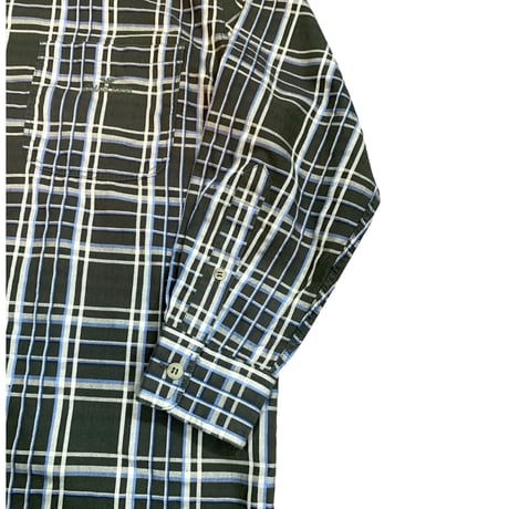 90's ARMANI JEANS L/S CHECK SHIRT size L
