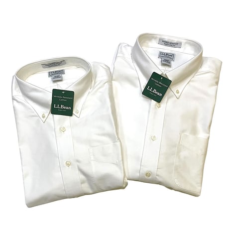 🆕 BIG SIZE L.L.BEAN S/S B.D SHIRT size 18-REG(XXL〜XXXL程)