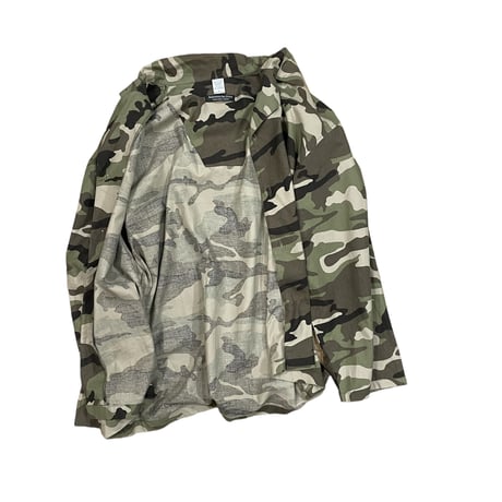 ALEXANDER DEL ROSSA   Camo Pajama Shirt Jkt Size-XL