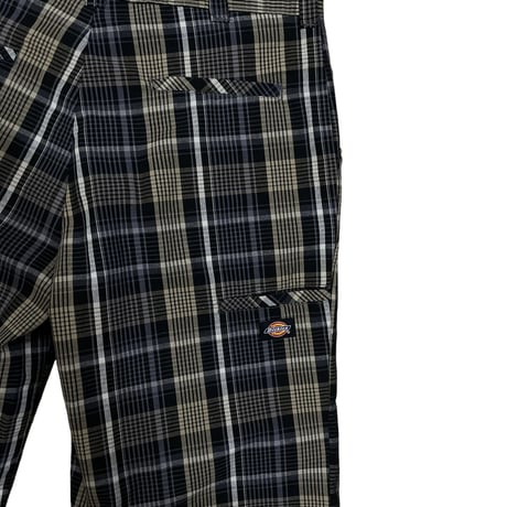 Dickies Check Shorts Size-w34