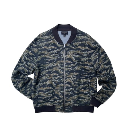 TRUE RELIGION Tiger Camo Zip Sweater Size-XL