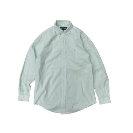 Polo Ralph Lauren Seersucker Shirts Size-M CLASSIC FIT