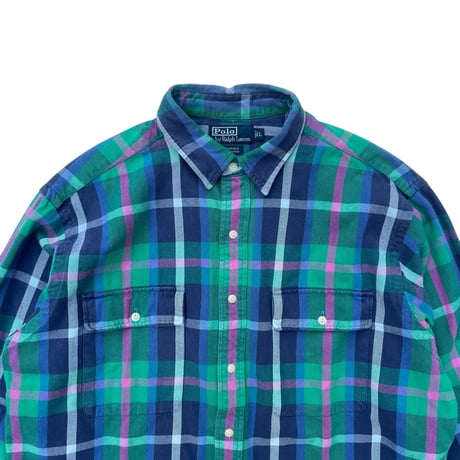 Polo Ralph Lauren Flannel shirt Size-L