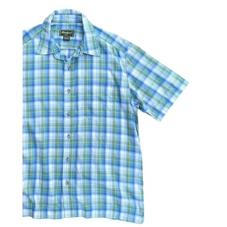 Eddie Bauer Box S/s Shirt Size-L