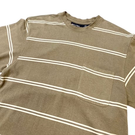 90-00's Puritan Striped T-shirt size M程