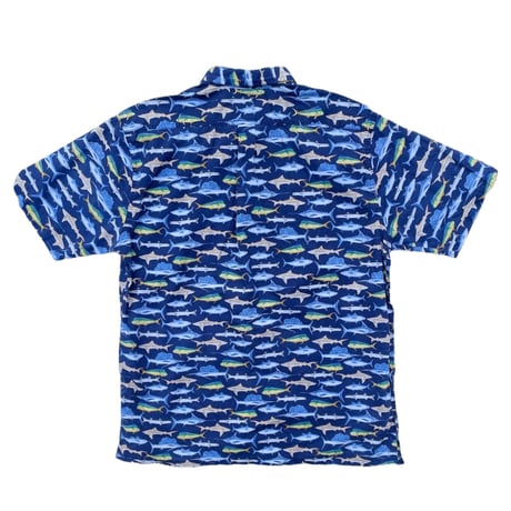 HOOK&TACKLE Fish B.D Shirts Size-XL